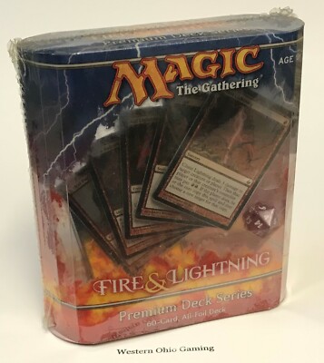 Magic The Gathering Premium Deck Series: Fire & Lightning Magic The Gathering Premium Deck Series: Fire & Lightning