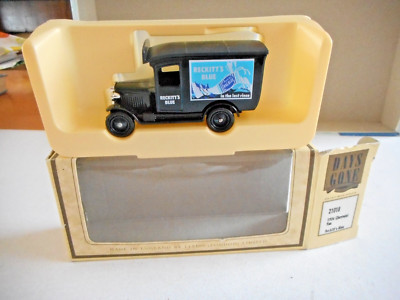 Lledo Days Gone 2018 1934 Chevrolet Van Reckitt's blau + Box