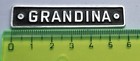 Weltmeister Grandina Emblem Logo Schriftzug für Akkordeon ORIGINAL  /P12/6