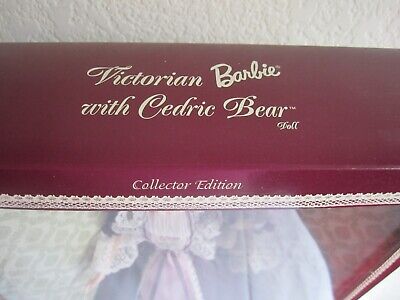 Victorian Barbie with Cedric Bear Collector Limited Edition Victorian Barbie with Cedric Bear Collector Limited Edition