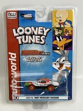 Porky Pig 1967 Mercury Cougar Thunderjet Ultra G HO Scale Auto World SC363-2