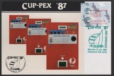 1987 CUP-PEX 87 Frama 50c Platypus Opening Day Card 2 by Imperial Printing