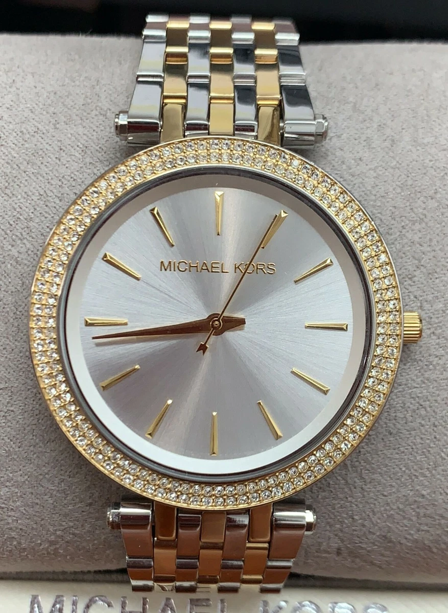 Silver mk watch sales