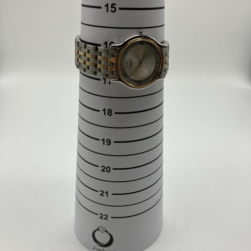 SEIKO 5A74-0020 CREDOR 18KT Bezel Men Quartz Watch Stainless Steel in Stock - Picture 12 of 12