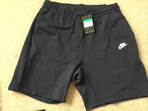 nike tech shorts navy