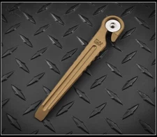 RMJ Tactical Tusk Prybar Tool Burnt Bronze Cerakote CPM-3V Steel