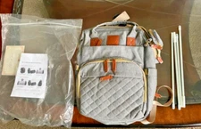 Baby Diaper Bag Backpack with Changing Station - Waterproof, Large for Boy, Girl