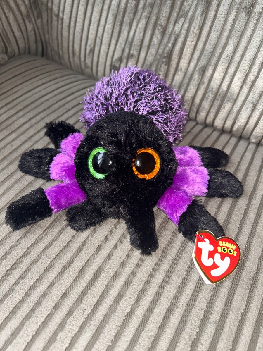 TY BEANIE BOOS TRANTULA SPIDER CREEPER BIRTHDAY NOVEMBER 13th w