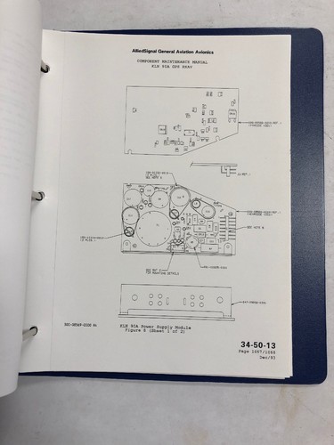Bendix/King KLN 90A GPS/RNAV Maintenance Manual 1993 Original - Picture 11 of 12