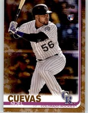 2019 Topps Series 2 NOEL CUEVAS Memorial Day Camo /25 Rockies Rookie #417