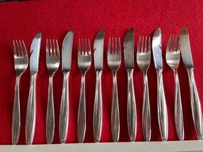 Hochwertiges versilbertes Dessertbesteck Set WIRTHS 100 Deutsch (G)