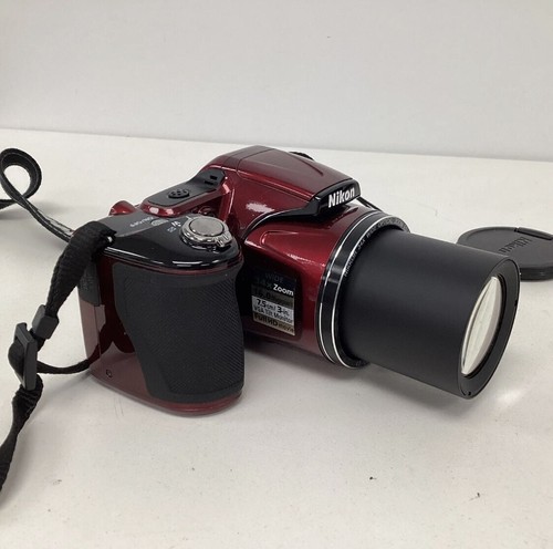Nikon Coolpix L830 16.0 MP 34x Wide Optical Zoom Lens RED Guarantee Bundle - Picture 4 of 5