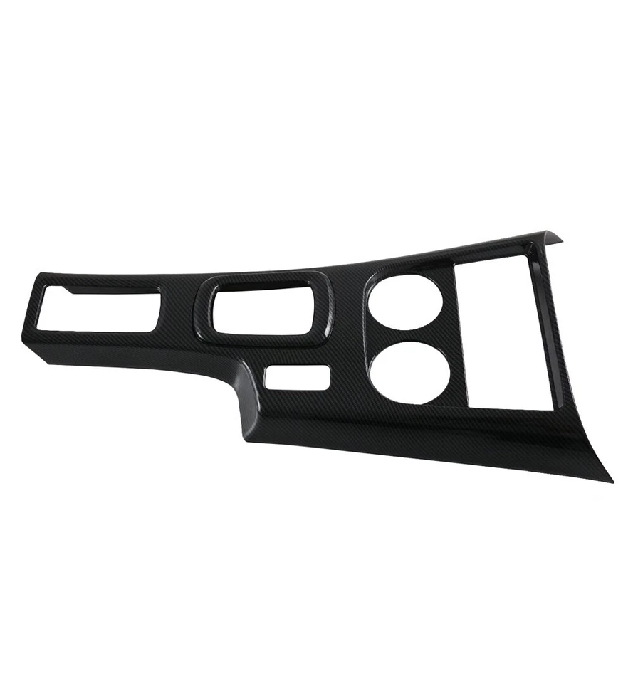 Cubierta de panel de cambio de marchas de fibra de carbono para accesorios Toyota Hilux 2023 2021 Foto 2 de 4