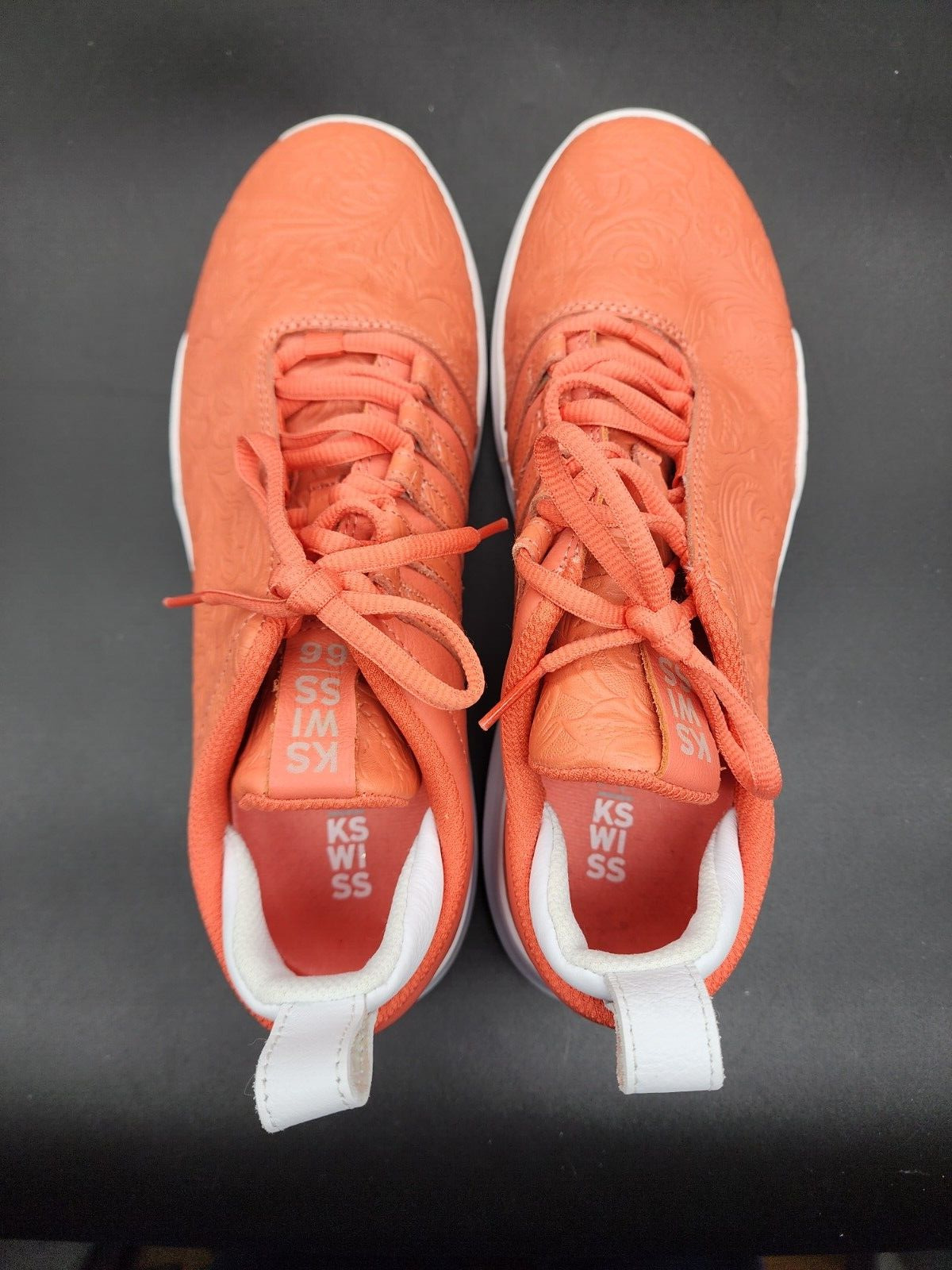 K-Swiss Gen-K Icon Sneaker Shoe Coral(Orange/Pink… - image 12