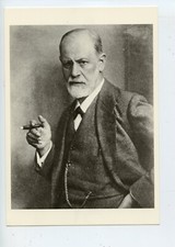 Fotofolio Postcard - Sigmund Freud 1921 - Photo by Max Halberstadt  # P118