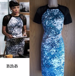 marble bodycon dress