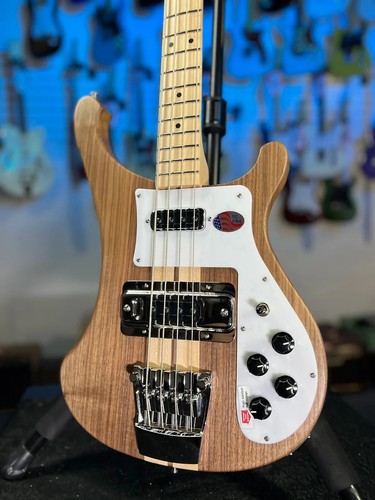 New 2025 Rickenbacker 4003S Walnut Bass w/ OHSCase +Free Ship, 4003SW 792