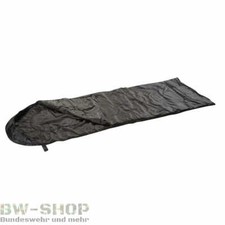 BW SCHLAFSACK 200GR SCHWARZ NEU ARMEE STEPPDECKENSCHLAFSACK CAMPING ARMY MUMIE