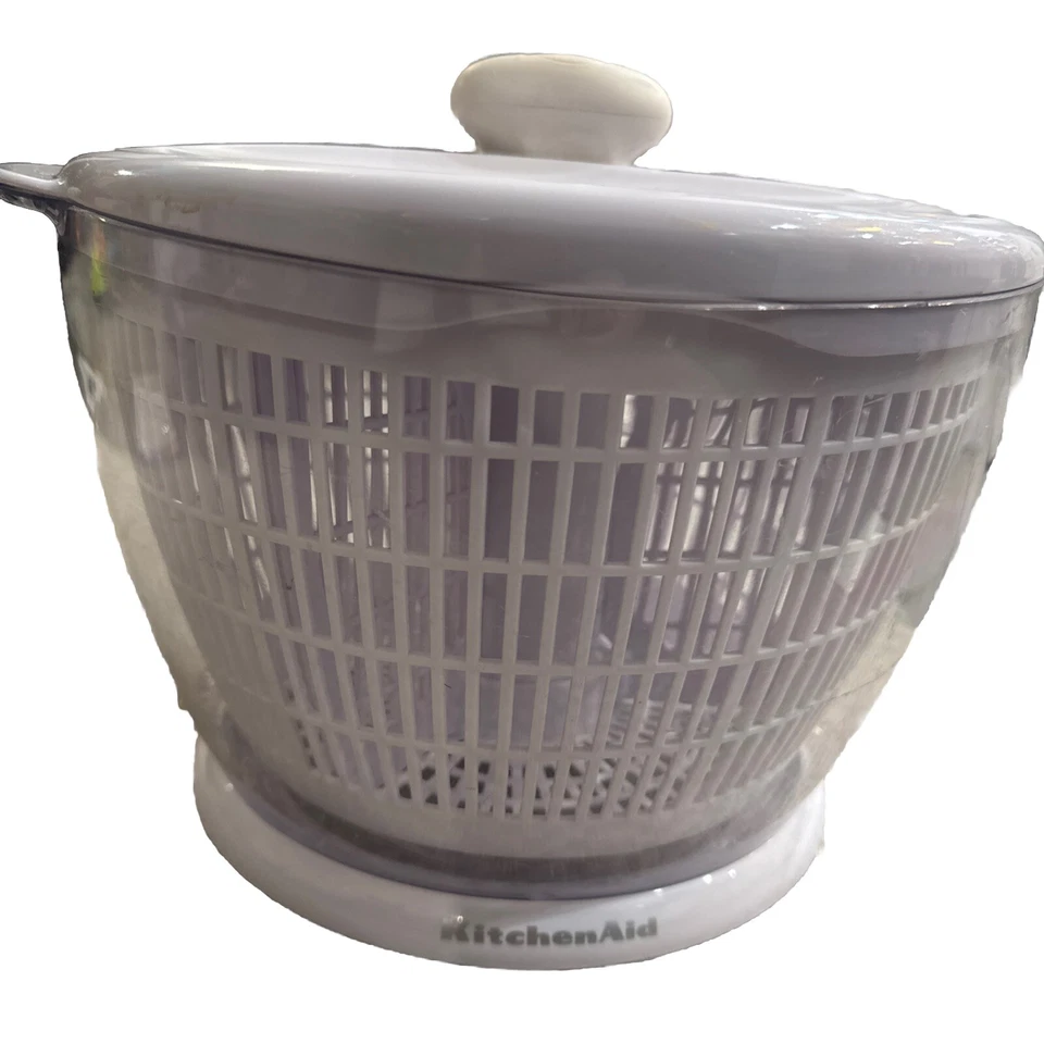 Kitchen Aid Ensalada Spinner Pat Blanco Nº 7.111.546 Excelente Estado Usado Foto 3 de 4