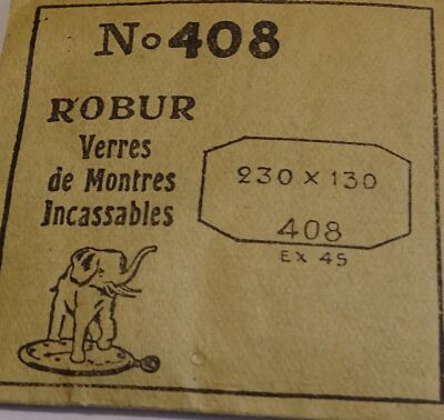 Verre De Montre Rond 13 Mm à Super Punaise - Marque COMODHOR, Neuf, Fabriqué En France