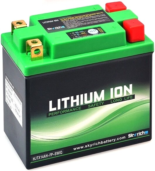 Batterie Skyrich Lithium HJTX14AHQ-FP FüR Aprilia Tuareg 350 1987 1988 1989 1990-image