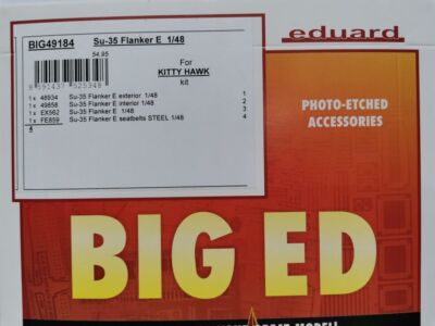 MW22 EDUARD BIGED BIG49184 SU-35 FLANKER E  1/48 ZUBEHÖR 1/48