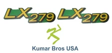 New Lower Hood Set of 2 Decals Replaces M146007 Fits john Deere LX279 Up S/N