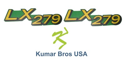 New Lower Hood Set of 2 Decals Replaces M146007 Fits john Deere LX279 Up S/N