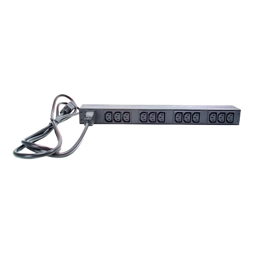 APC NetShelter Basic Rack PDU AP9565 – 1U, 3.7kW 230V / 3.3kW 208V, 12x C13 Outl