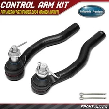 2Pcs Front Outer Tie Rod End for Nissan Pathfinder 2004 Armada TITAN INFINITI