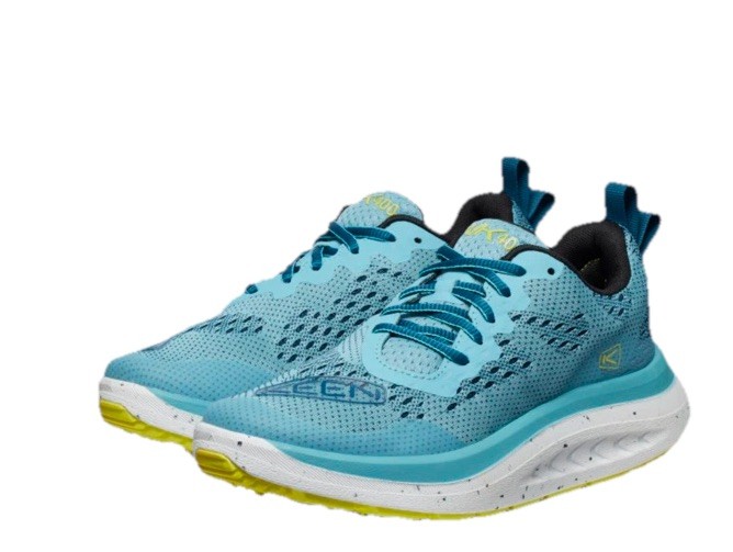 Scarpe sneakers donna NUOVE KEEN taglia 8 M WK 400 1028891 blu barriera corallina Primrose WK400
