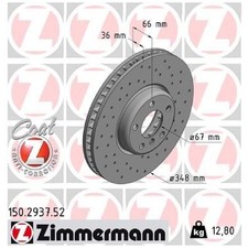 Bremsscheibe vorne rechts f�r BMW X3 G01 X4 G02 X5 G05 X6 G06 X7 G07 Z4 | 26233