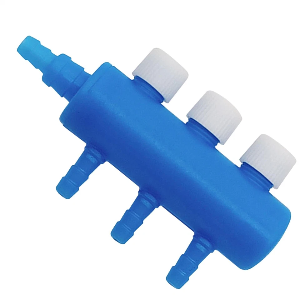 2件装水族箱气管阀鱼缸空气泵分离器阀门航空公司管 — 第 4/4 张图片