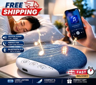 Under-Pillow Speaker for Sleeping - Portable Wireless Bluetooth Bone Conduction*