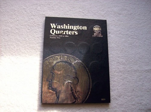 1948-1964 washington quarters pd&s all bu 90% silver