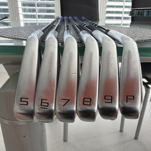 Set De Fers TaylorMade P7CB Gauche - 5-PW - Shaft KBS Tour Extra Rigide - Reconditionné