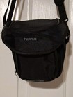 Fugifilm Camera Case- Zip Bag-Black- Adjustable Strap- Great Accessory