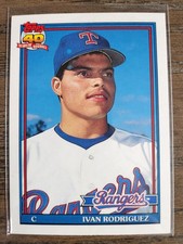 1991 TOPPS TRADED #101T IVAN RODRIGUEZ 