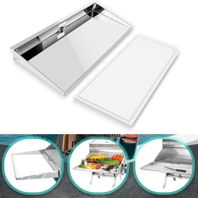 for Magma Rectangular Grills A10-902 Serving Shelf with Removable Cutting Board