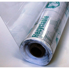 4-1/2 Ft. X 75 Ft. Clear 12 Mil Plastic Sheeting