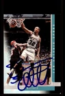 Signed Basketball Card Auto Sean Elliott 1996-97 SP #100 San Antonio Spurs
