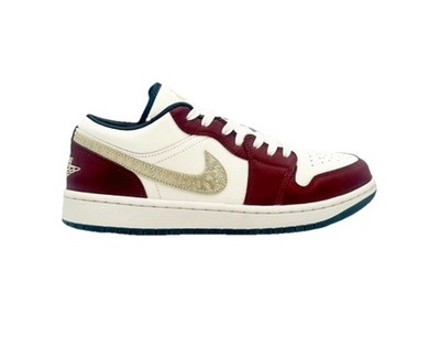 Air Jordan 1 Low CNY Chinese New Year Metallic Gold 42,5 43 FJ5735-100 Sneaker