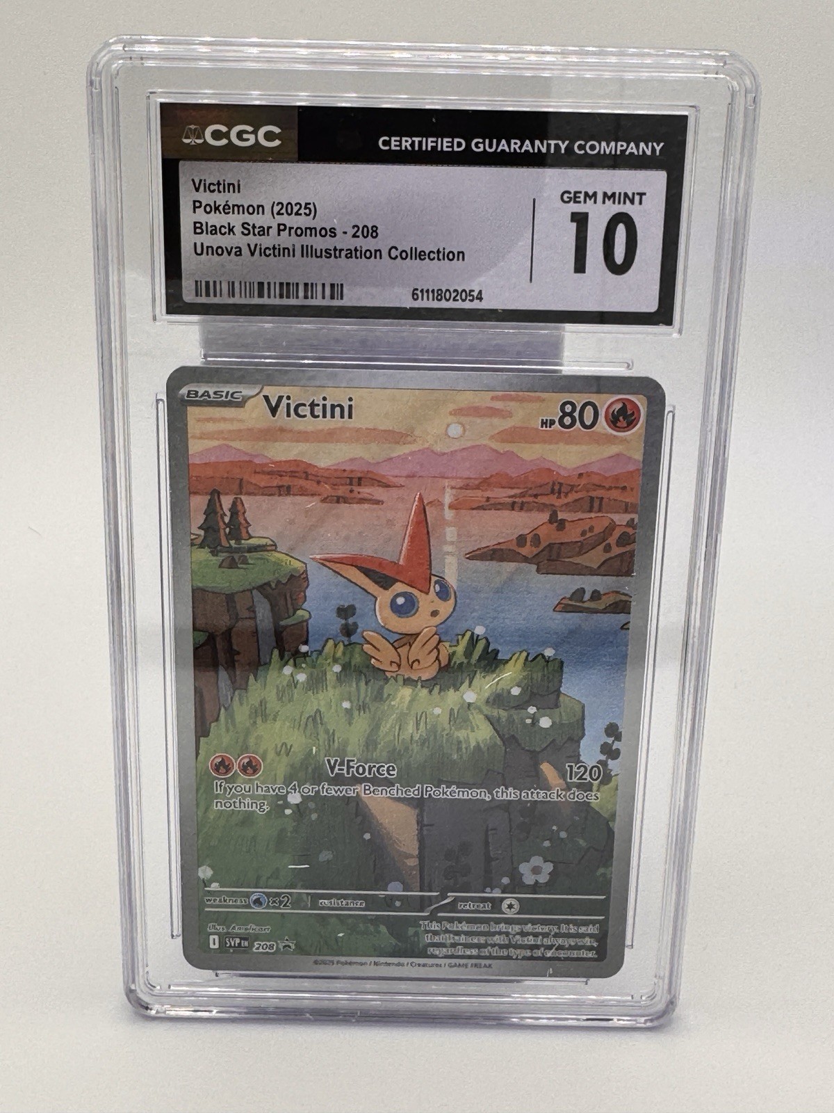 Pokemon Victini Black Star Promo Card 208