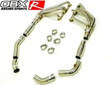 OBX Stainless Long Tube Catted Manifold 92-96 Chevy Corvette C4 LT1 LT4 Catted