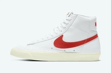Nike Blazer Mid 77 VNTG Habanero Red Sail White CZ1055-101 Womens 12 Mens 10.5