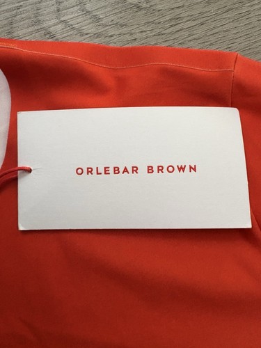 Orlebar Brown Women’s Papaya Long Sleeve Rash Guard Swim Surf Top Size XS BNWT - Picture 3 of 9