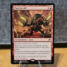 MTG Pain for All Edge Of Eternities Set Rare #151 NM Fresh Pull No Play