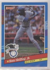 1991 Donruss All-Stars Ken Griffey Jr (5 Purple Stripes on Right Border) 1e0h