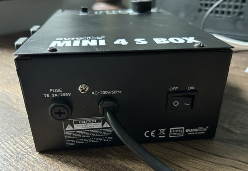 eurolite - kompaktes Lauflichtsteuergerät - Mini 4 S Box - DMX Controller/Licht - Bild 2 von 6