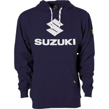 Factory Effex Suzuki Vertical Pullover Hoodies Motorcycle ATV/UTV Street Bike